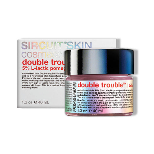 DOUBLE TROUBLE 5% L-Lactic Pomegranate Acai Peel