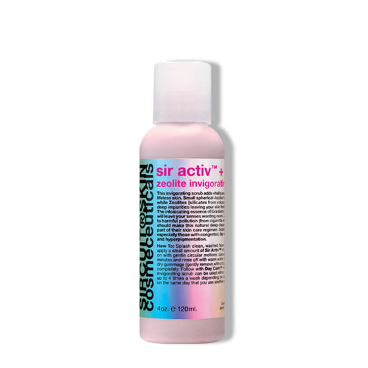 SIR ACTIV+ Zeolite Invigorating Scrub